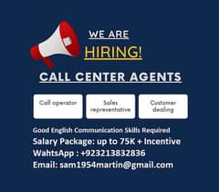 Hiring Sales Agent