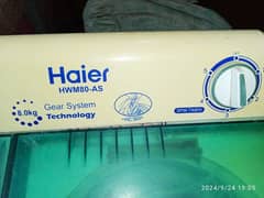 Haier washing machine twin tub model number HWM-80-000S