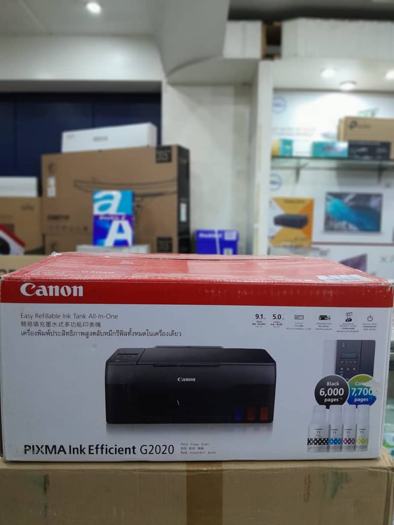 Canon PIXMA Ink Efficient G3020 (WIRELESS) 4