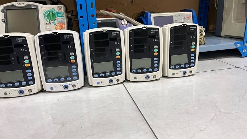 Cardiac/vital sign monitors. 4