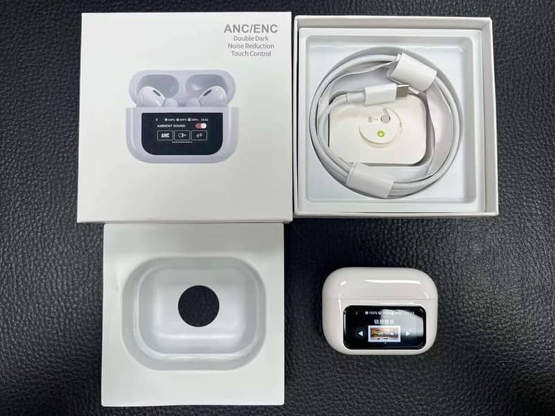 ANC/ENC 2nd gen airpods pro earbuds A9 pro available 0