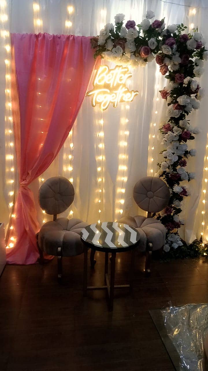 Light Decor/Baloon Decoration/Masehri/Catering /Dj sound services 8