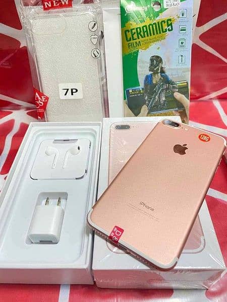 iphone 7 plus 128gb PTA approved 03457061567  My WhatsApp number 1