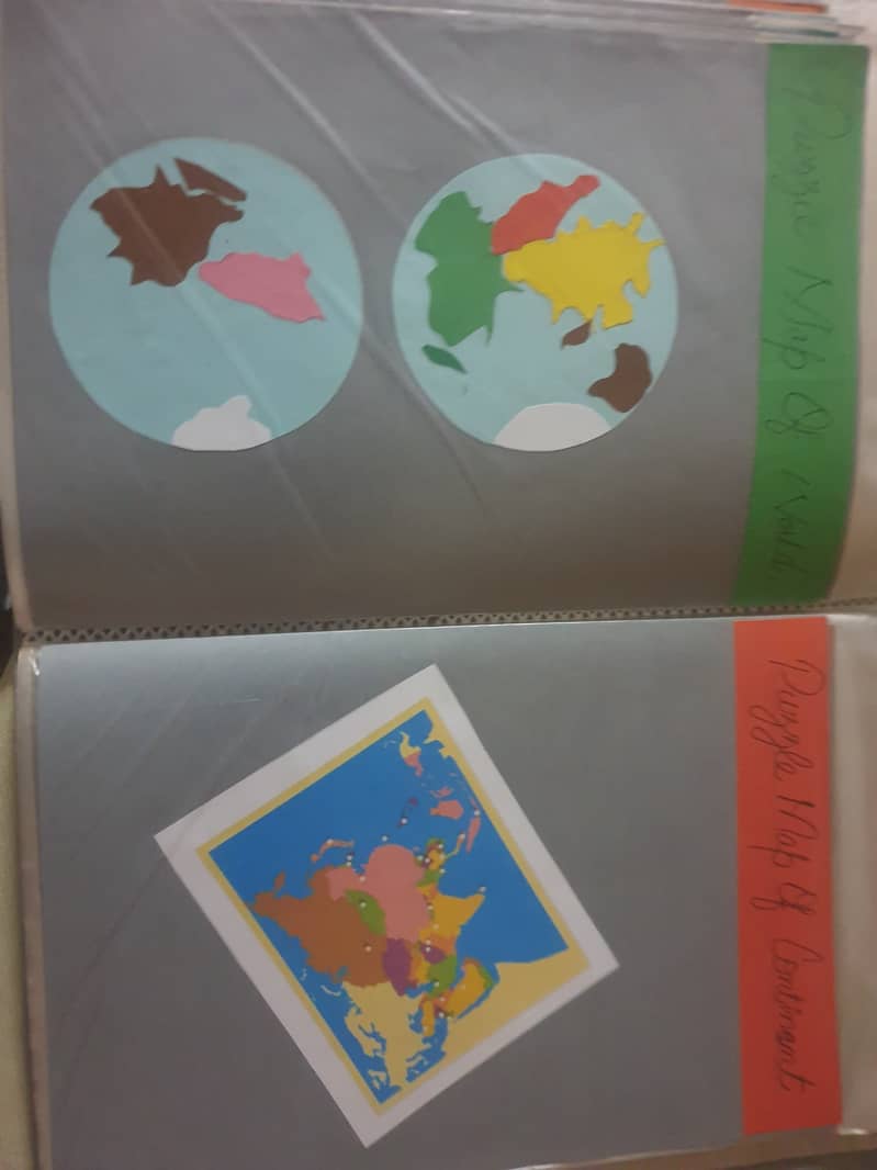 Montessori early child hood profolio file. 220  300-6068583 location 2