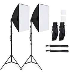 Softbox lights Single holder for video