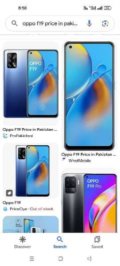 oppo f19 new with complete box