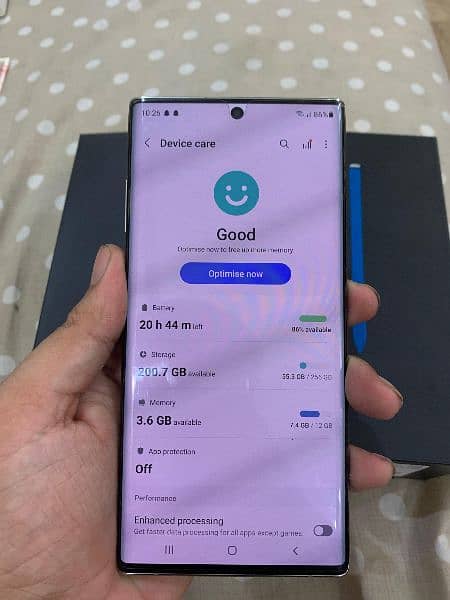 Samung Note 10 plus 5g With Box 5