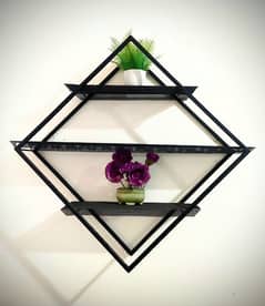 DIAMOND SHAPE WALL RACK