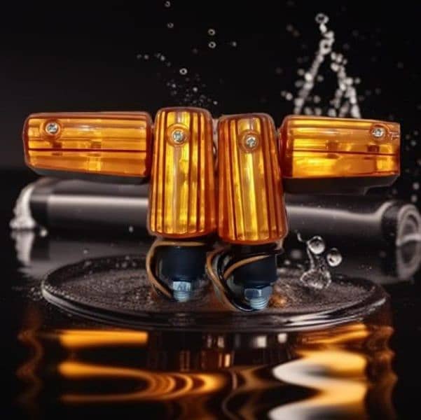 4 pcs Bike Safety Lights Indicators 2