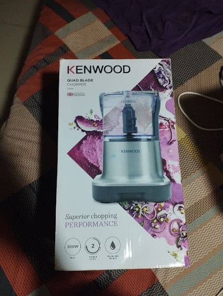 Kenwood quad blade chopper CH250 0