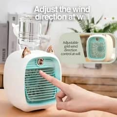 liquid-filling air conditioner desk fan