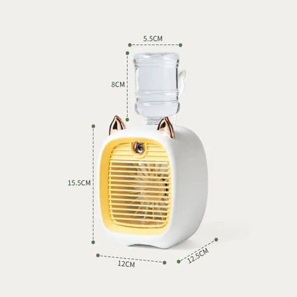 liquid-filling air conditioner desk fan 5