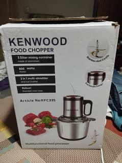 Kenwood food chopper KFC335