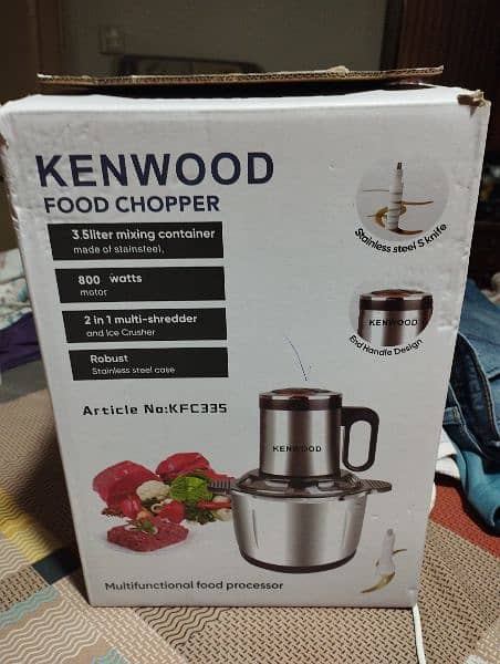 Kenwood food chopper KFC335 0