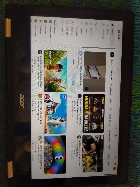 Acer Chromebook touch laptop 4.32 . only larkana 1