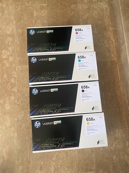 HP 658A colour set 1