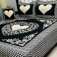 4pcs velvet double Bedsheet