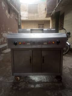 double deep fryer/ 03244685525