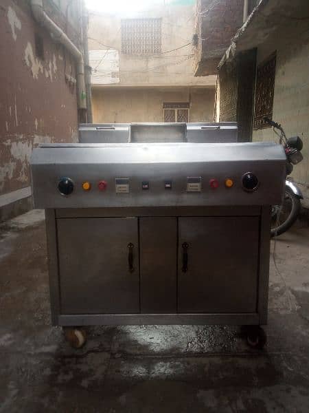 double deep fryer/ 03244685525 0