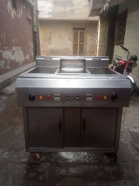 double deep fryer/ 03244685525 1