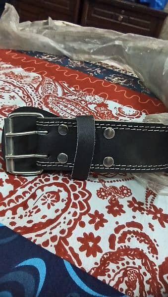 Gym Leather Belt in Medium size 3