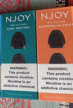 Njoy Ace Pods Flavors