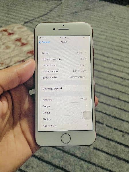 iphone 7 128 GB PTA approved 3