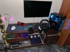 full RGB gaming setup