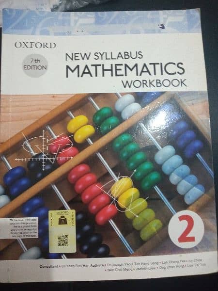 Oxford O Level maths grade 6,7,8 workbook 7th edition 1