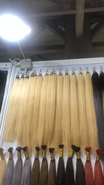 Human Hair Extension Feather & 6D all Colors 5