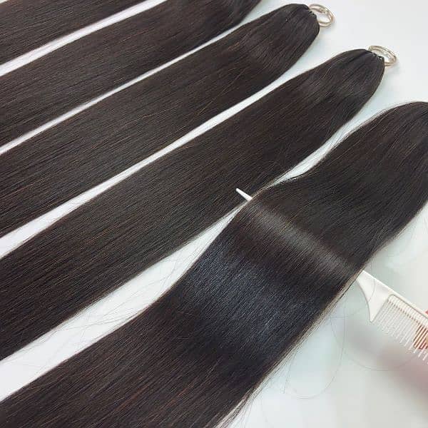 Human Hair Extension Feather & 6D all Colors 11