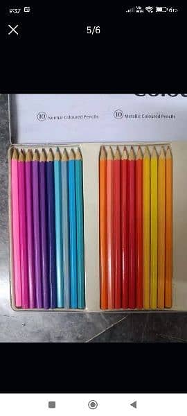 colour pencils set 1