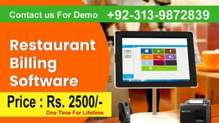 Complete Restaurant Billing Software