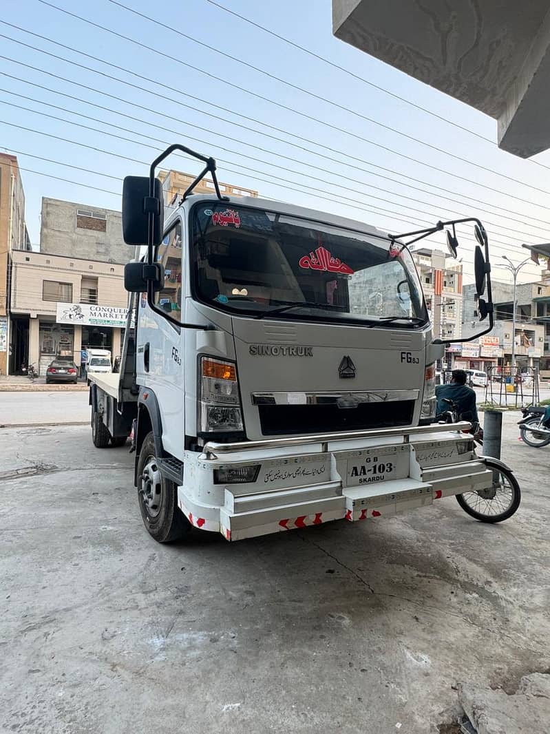 Sino Truck In New Condition For Rent 4