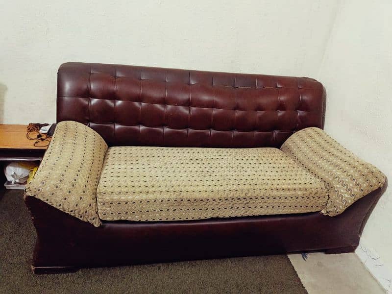 Original wooden molty foam sofa set(3+2+1) 1