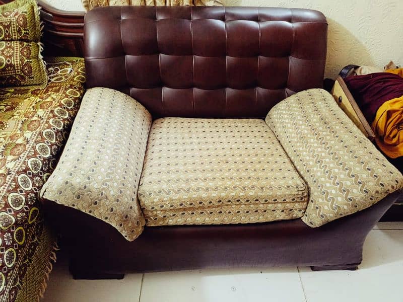 Original wooden molty foam sofa set(3+2+1) 5