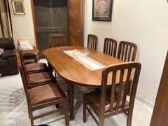 Dinning Table | 8 Chairs | Solid Wood