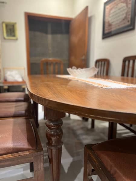 Dinning Table | 8 Chairs | Solid Wood 5