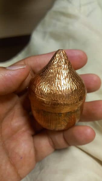 Copper Small Glass with cap 1