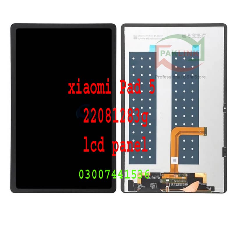 Xiaomi Pad 5 22081283g display panel screen 0