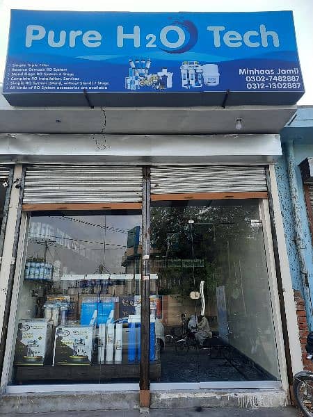 Glass Door and Electric sign Board for sale 1