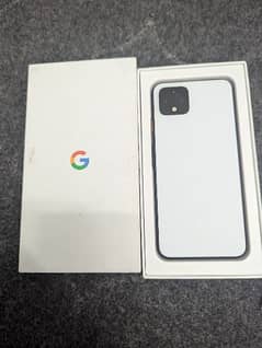 Google pixel 4 . only 4 month used 0% fault , approved