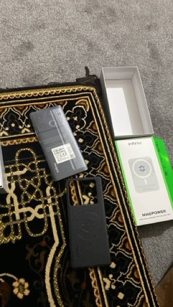 infinix note 40 pro brand new condition Like box pack 2