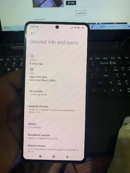 Redmi note 13 pro 8-256gb in 8 months waranty 1