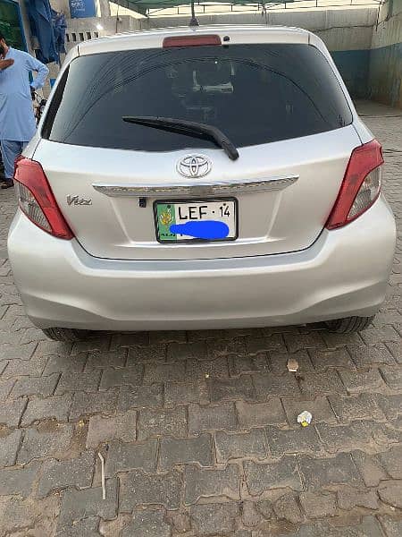 Toyota Vitz 2011/2014MashaAllah Anteeq car like new car 13