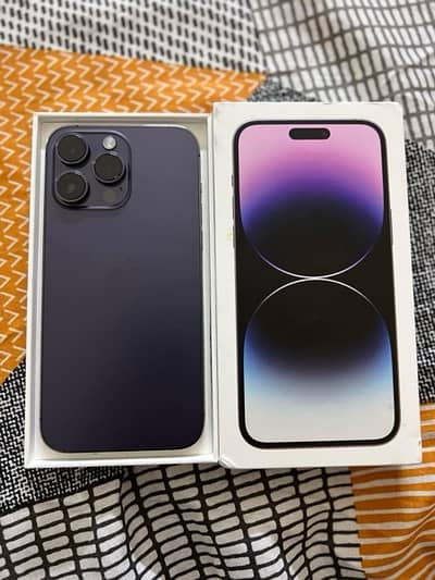 14 pro max 256gb Pta approved