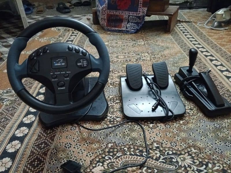 steering wheel for  play station and pc games 3