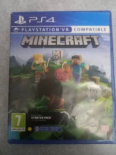 Minecraft CD for Ps4 and Ps5