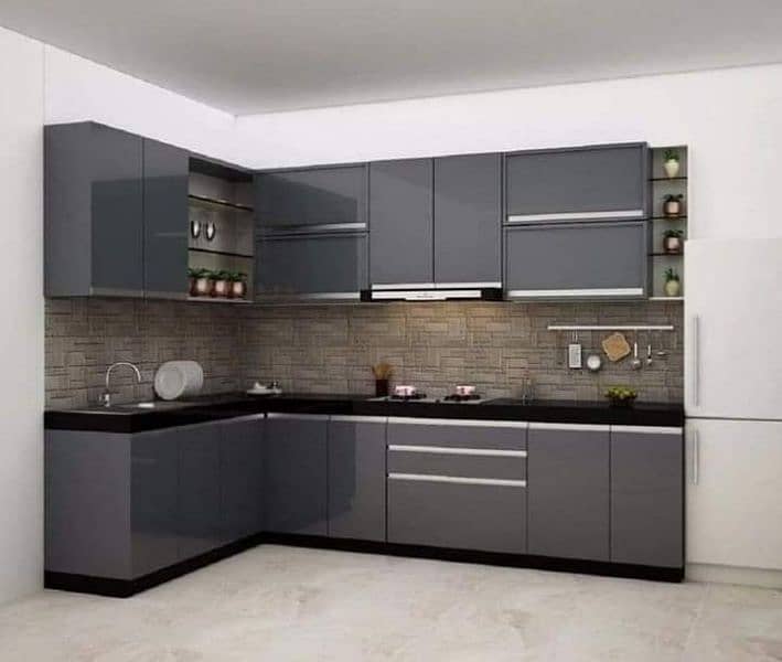 kitchen cabinet and granite marble 18