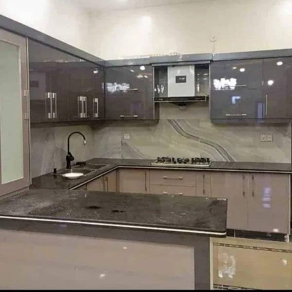 kitchen cabinet and granite marble 10